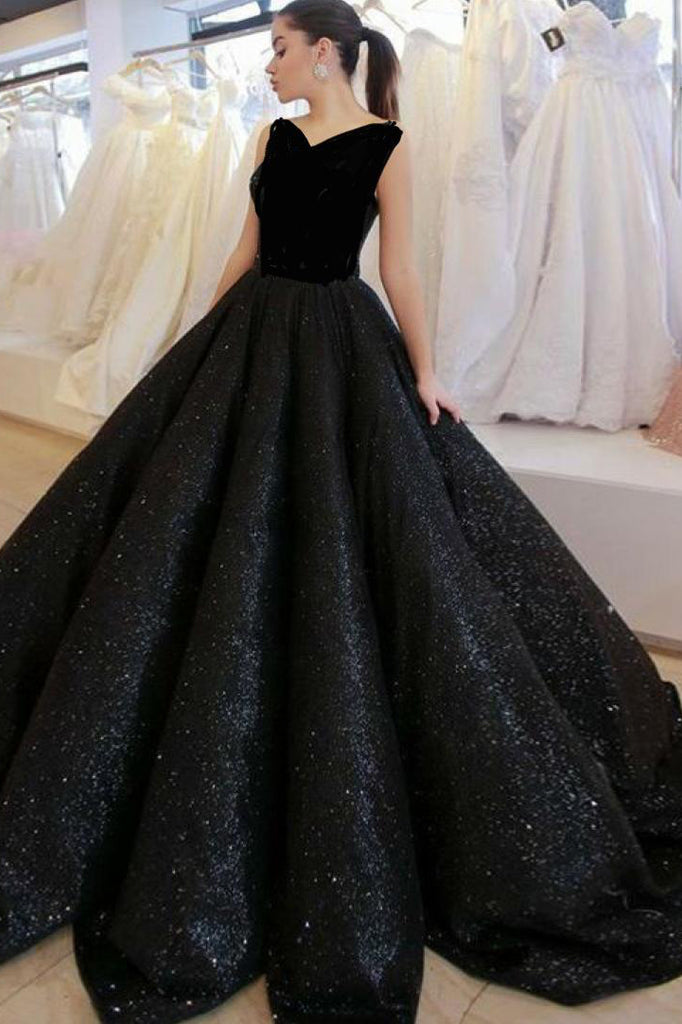Lace Half Sleeves Wedding Dresses, Beading Big Wedding Gown TN119 – Tirdress